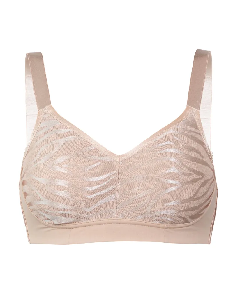 100-710 Nude Tuval Seamless Minimizer Wire Free Bra