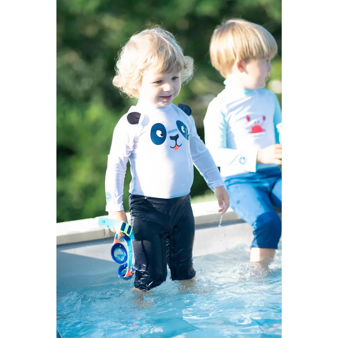 Baby Shorty Swimsuit Long-sleeved UV Protection