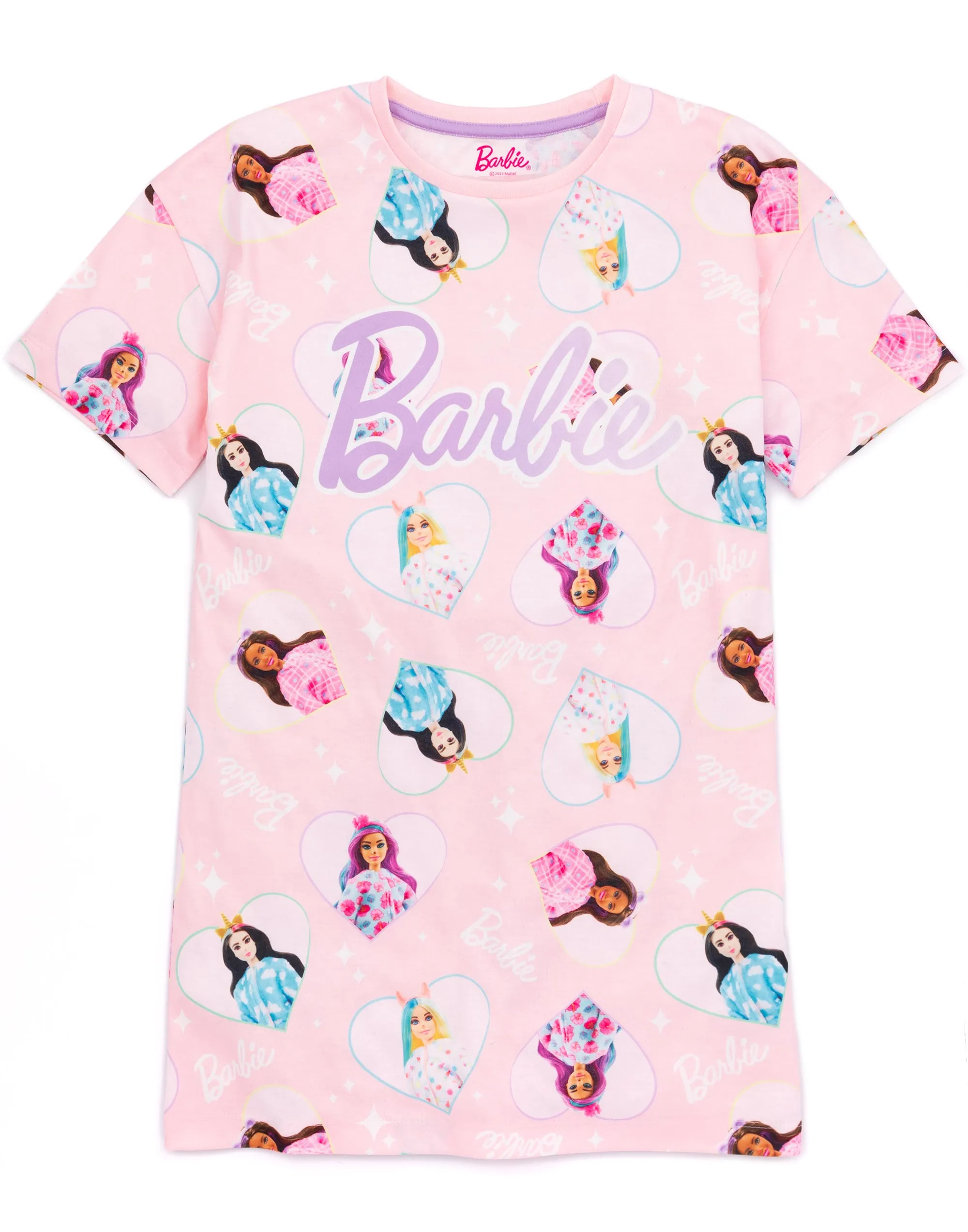 Barbie Girls Pink Night Dress