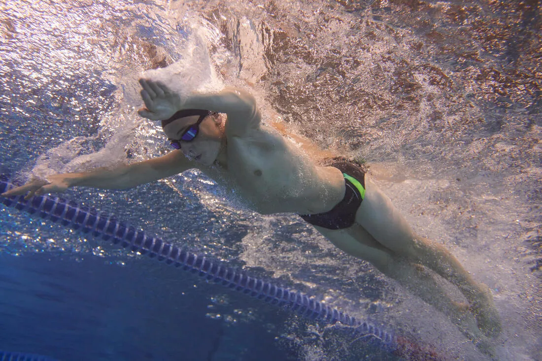 Boy's Swimming Briefs - 900 Yoke