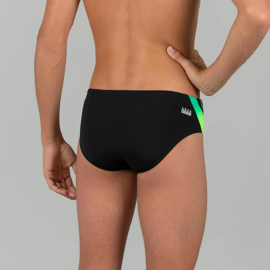 Boy's Swimming Briefs - 900 Yoke