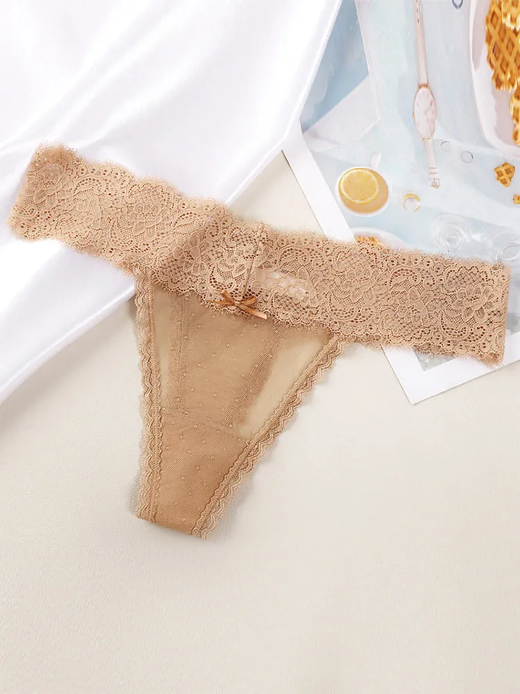 Breathable Low Waist Lace Sexy Panties