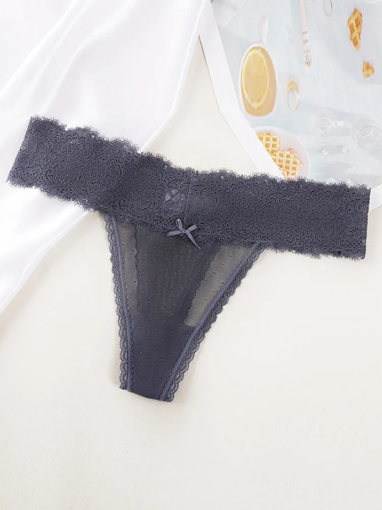 Breathable Low Waist Lace Sexy Panties