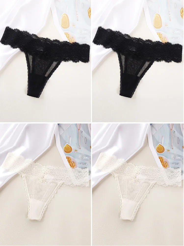 Breathable Low Waist Lace Sexy Panties