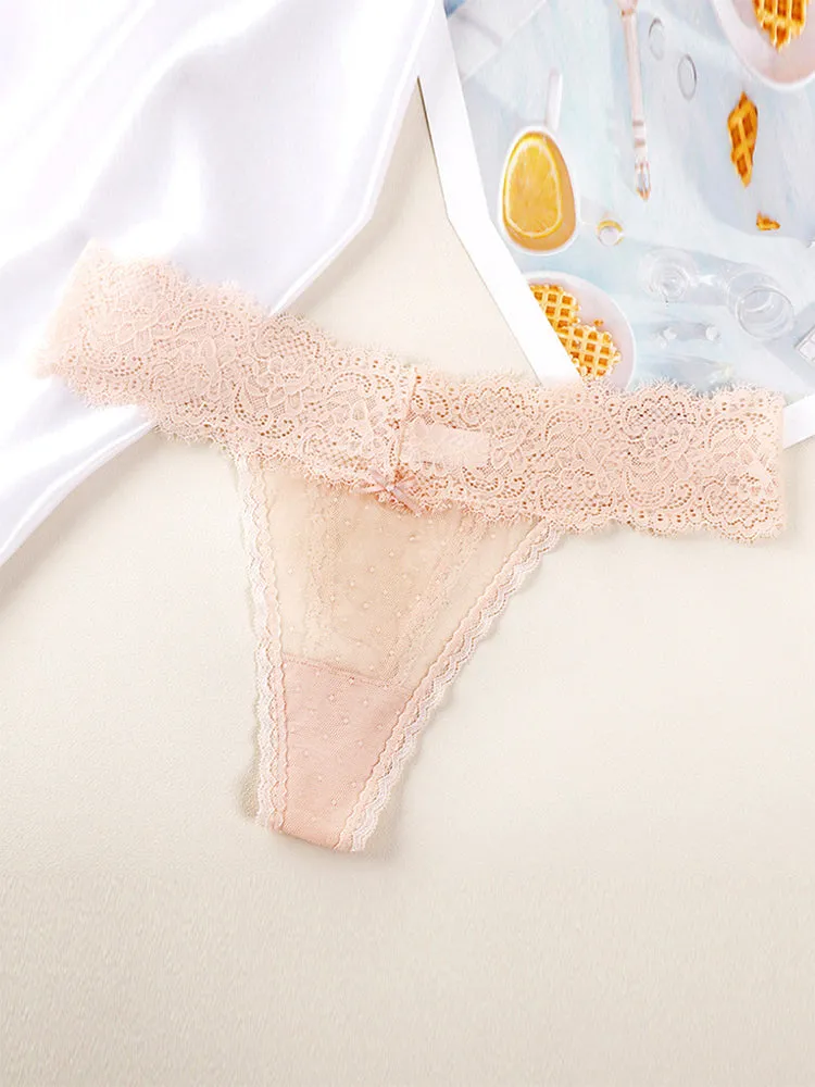 Breathable Low Waist Lace Sexy Panties