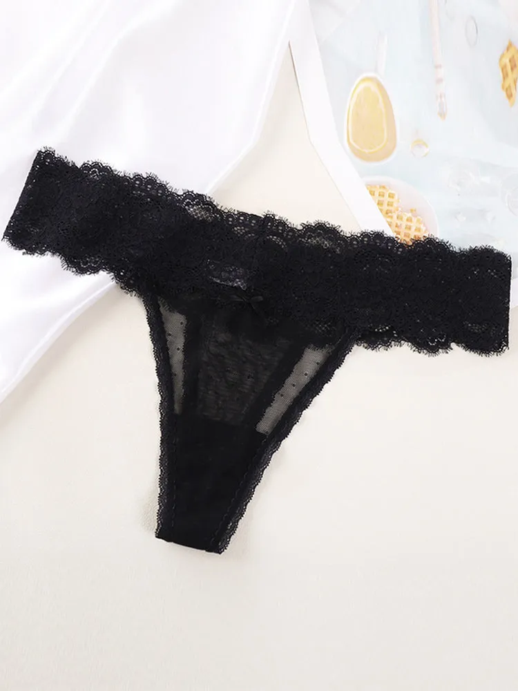 Breathable Low Waist Lace Sexy Panties