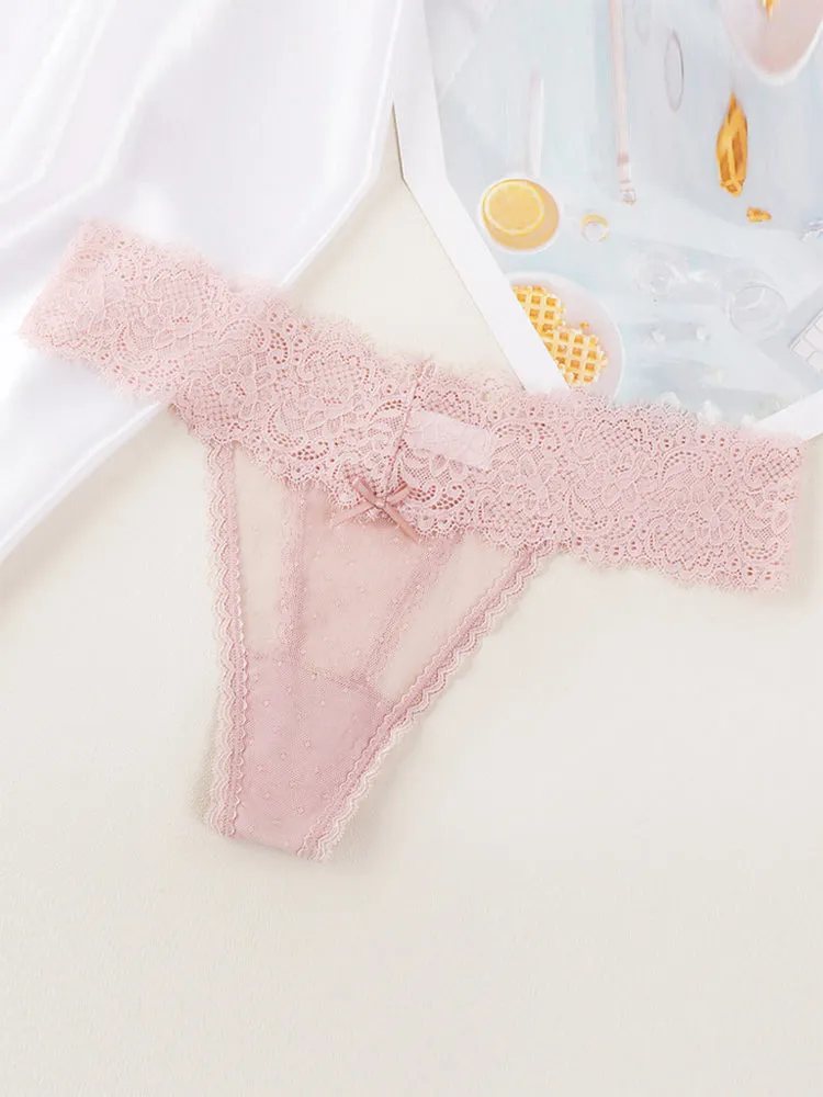 Breathable Low Waist Lace Sexy Panties