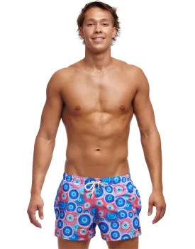 Bundjalung Blue Shorty Swim Shorts - Blue/Pink