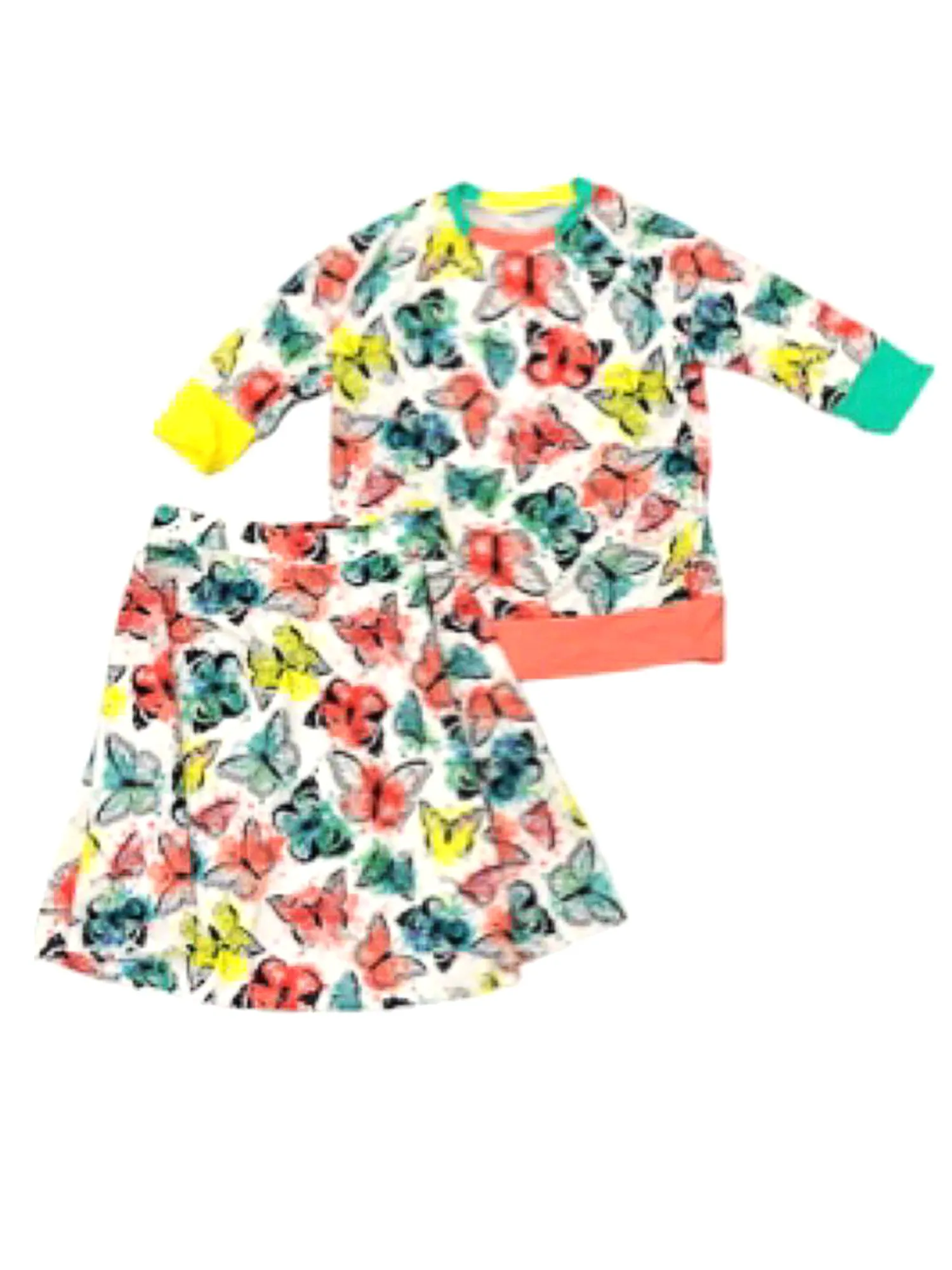 ByTheWai Girls Print Swim Shirt
