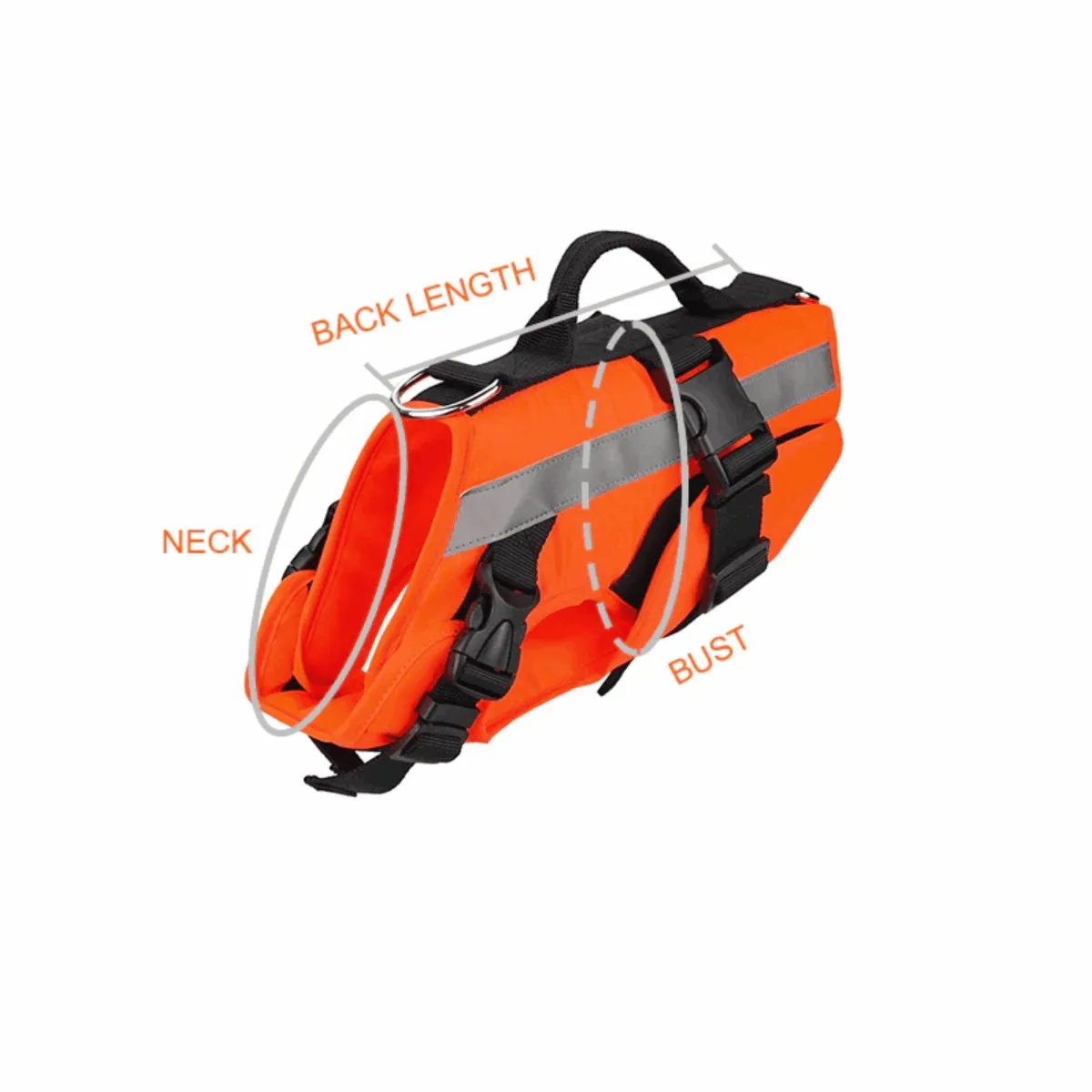 Double Support Dog Life Jacket