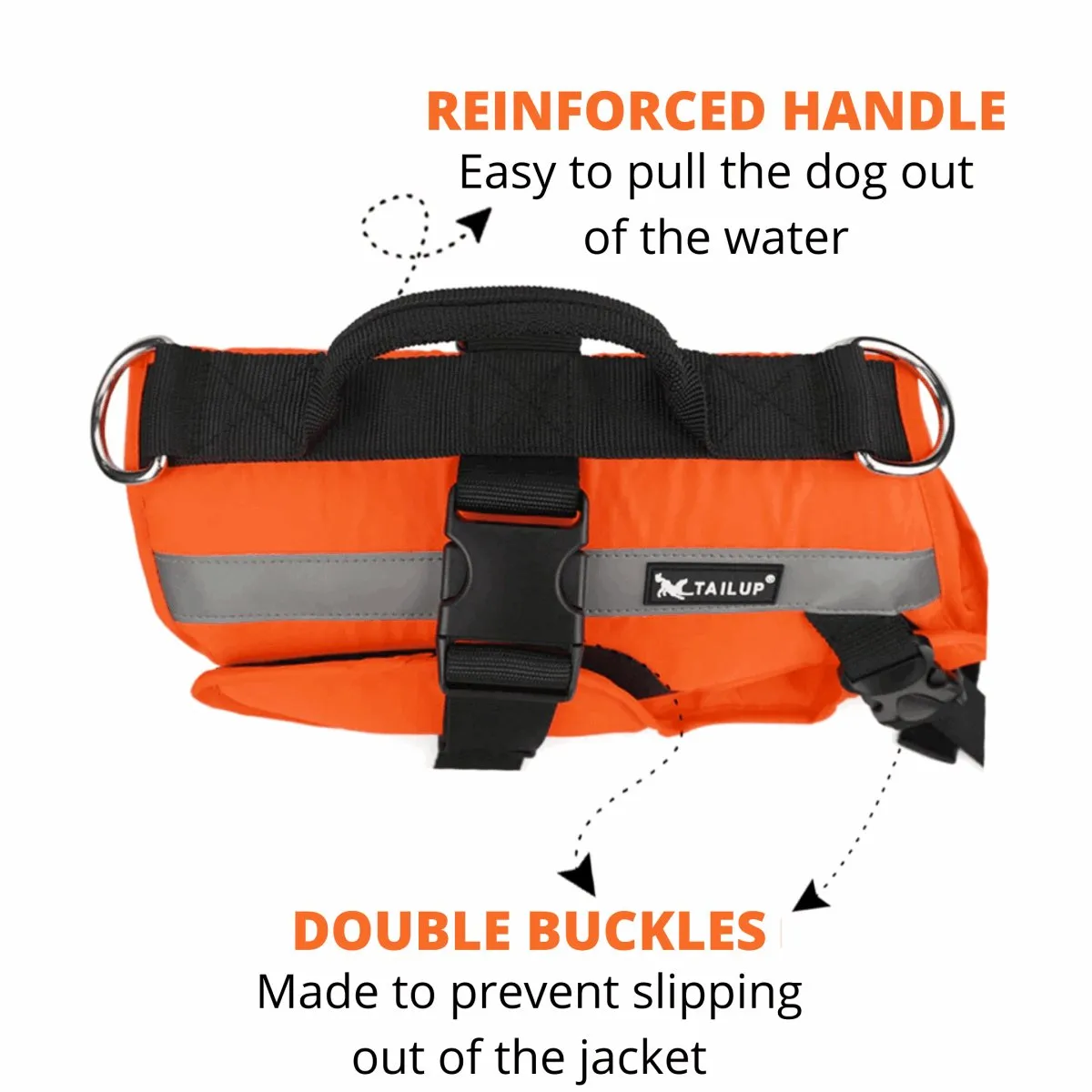 Double Support Dog Life Jacket