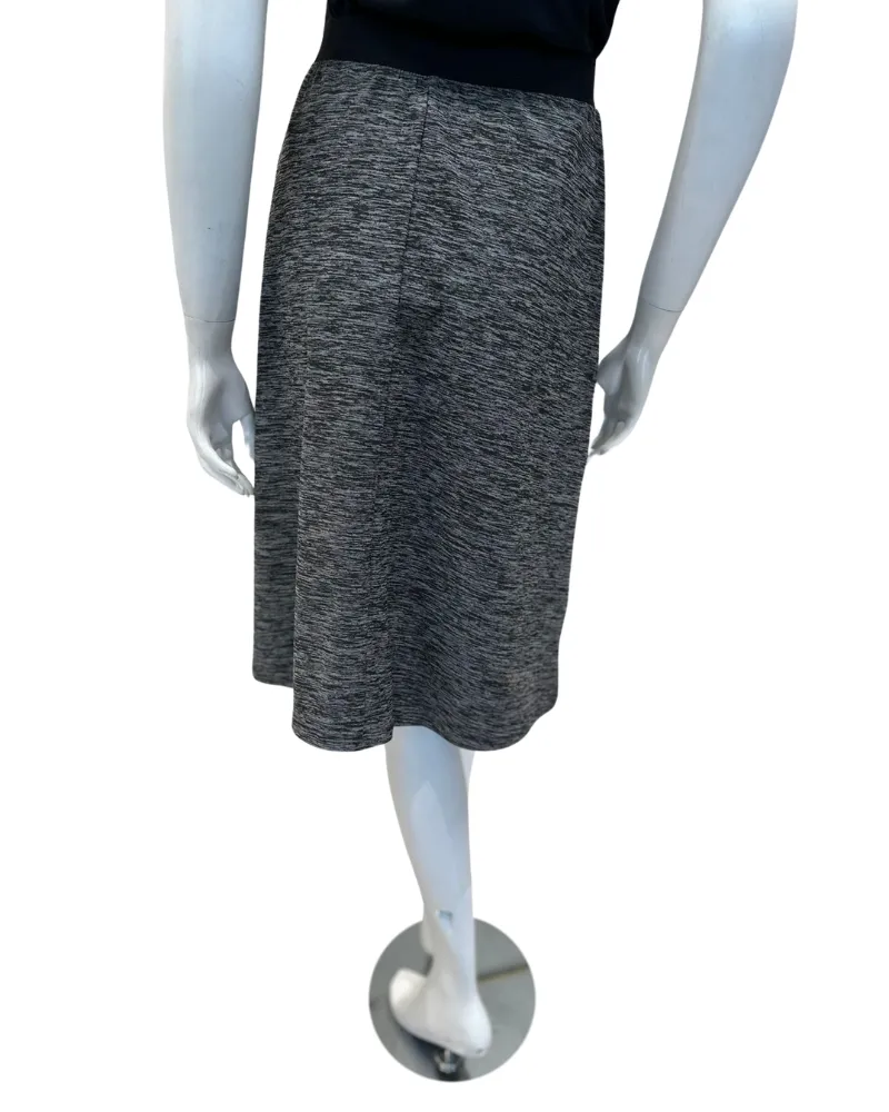 Flamingo Heather Grey A Line Swim Skirt Regular Length