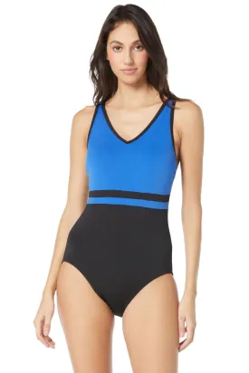 Gabar Riviera V-Neck One Piece