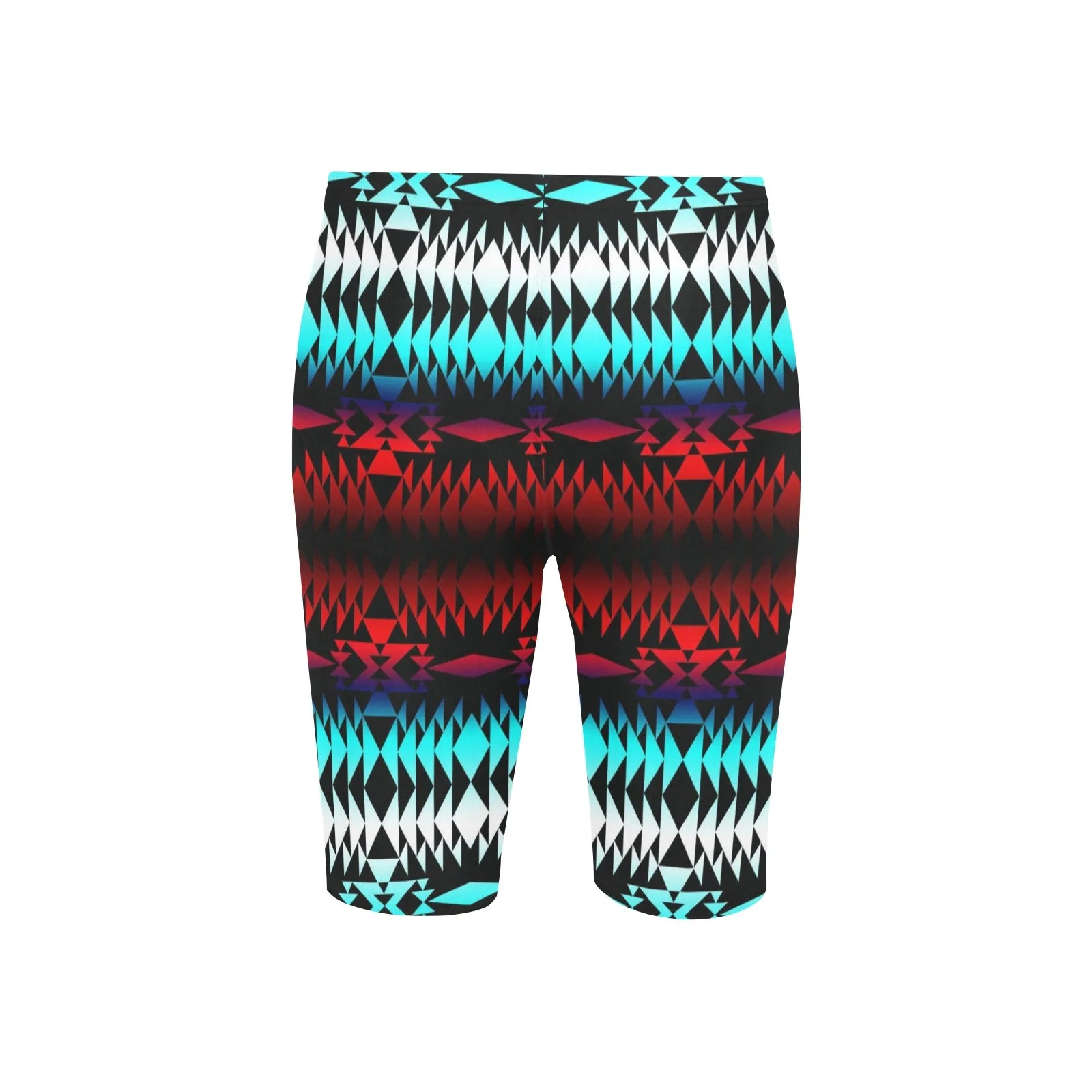 In Between Two Worlds Men's Knee Length Swimming Trunks