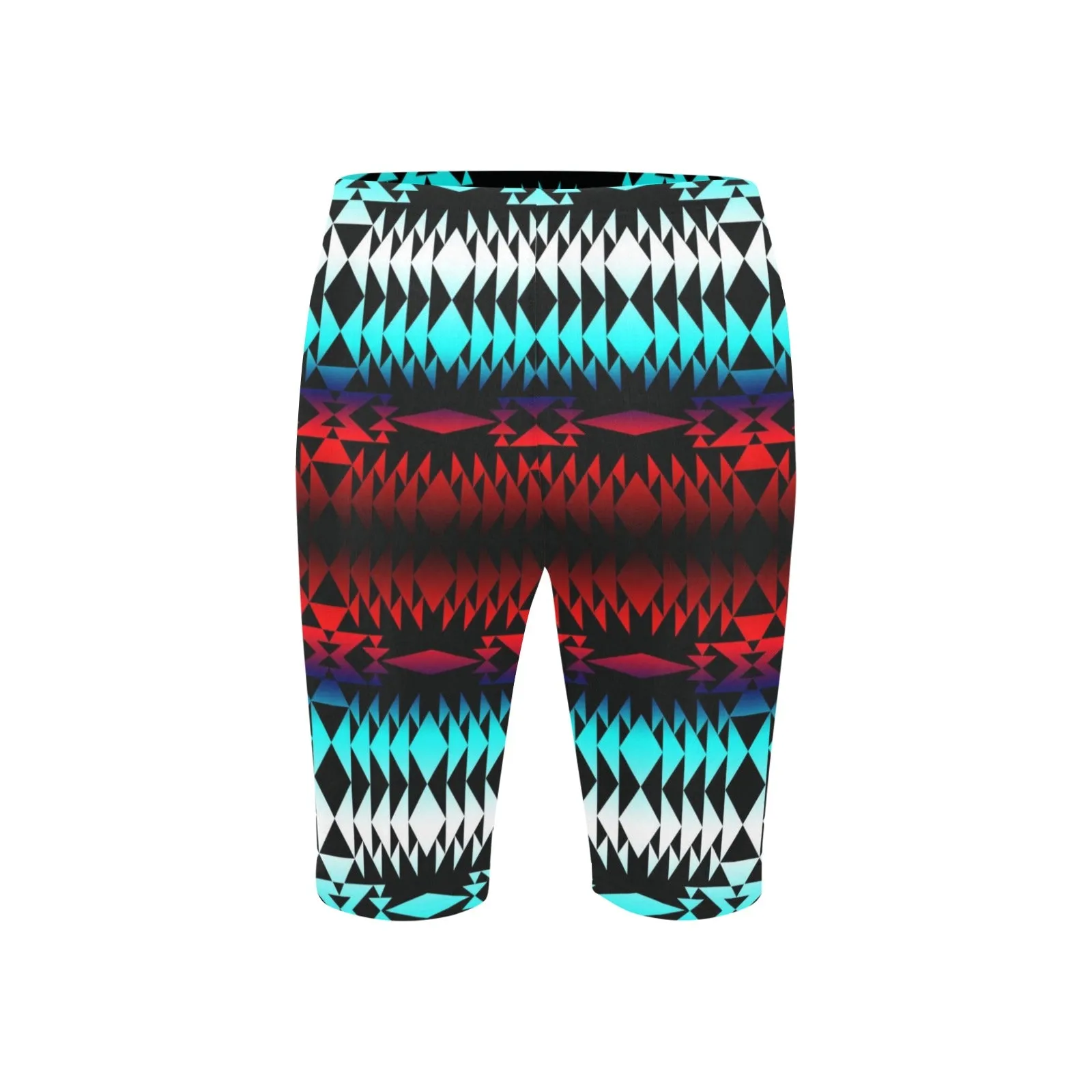 In Between Two Worlds Men's Knee Length Swimming Trunks