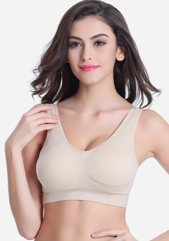 Izyan Wire Free Push Up Bra