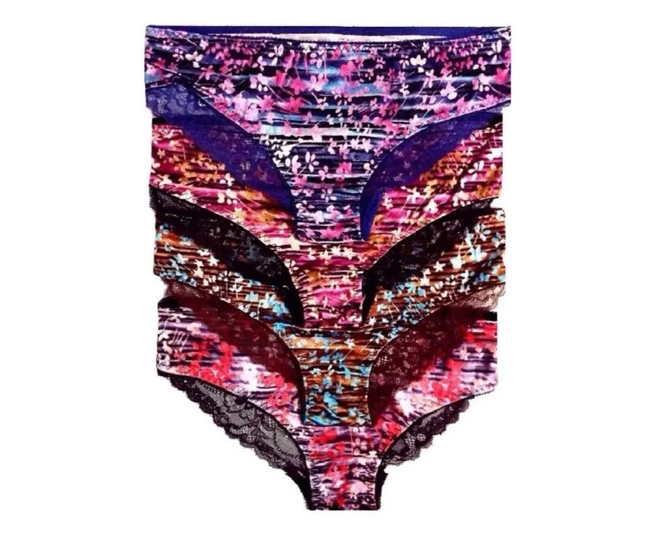 Kimono Inspired Floral Lace Bras