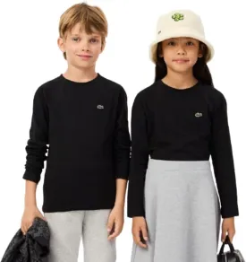 Lacoste Little Kid Long Sleeved Cotton Jersey T-Shirt