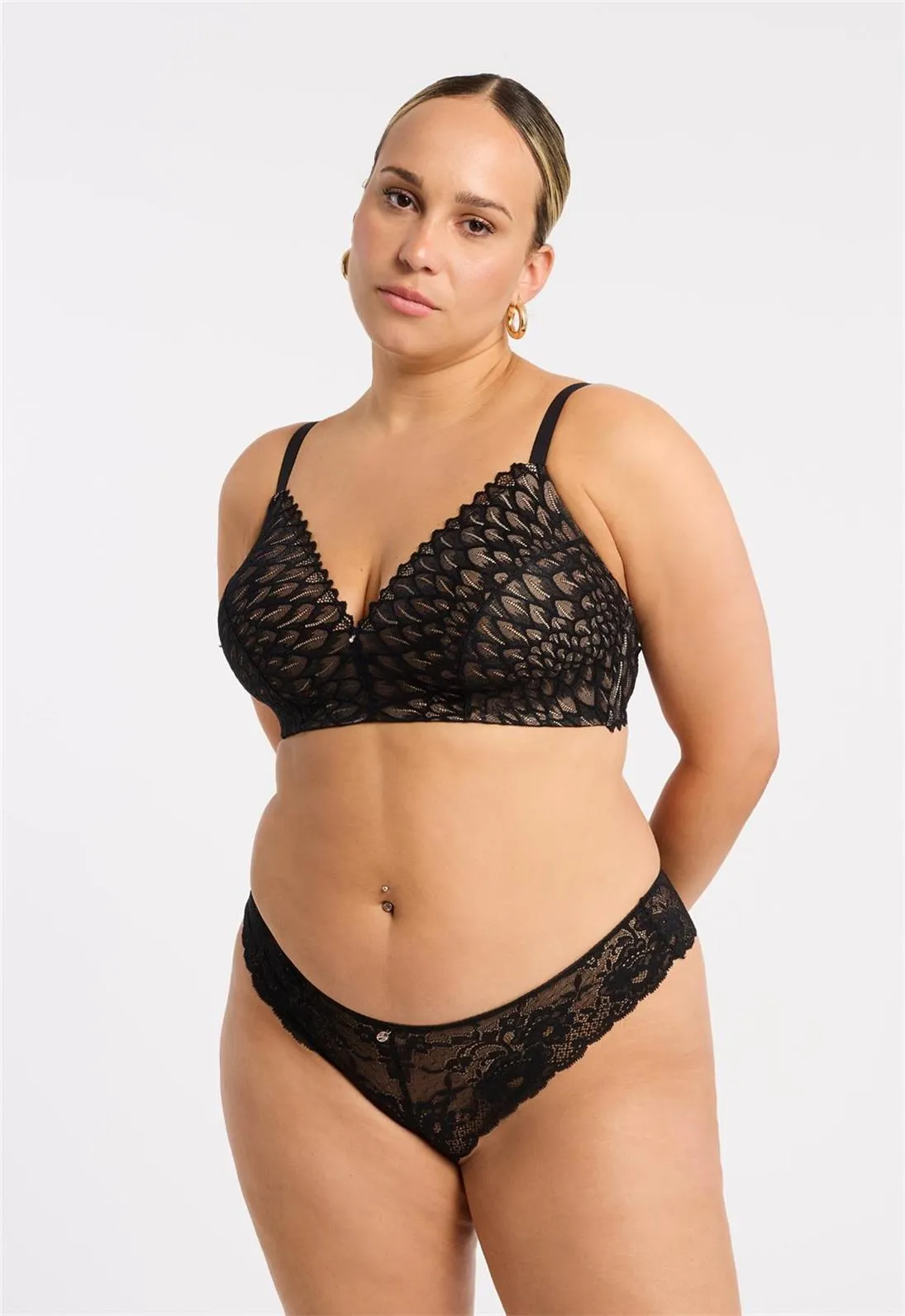 Lacy Wire-Free Bra