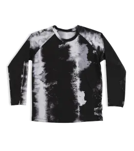long sleeved tie dye rashguard