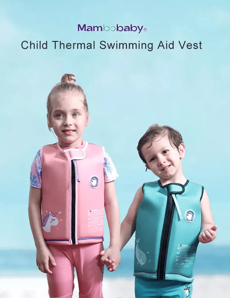 Mambobaby Air-Free Swimming Aid Vest Medium (4-5yo)