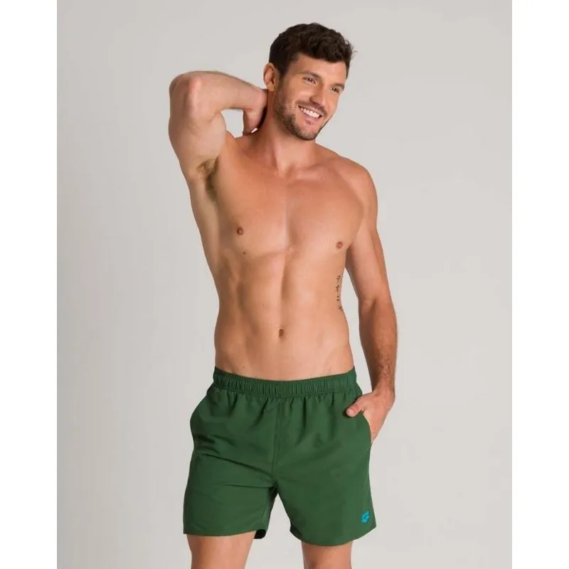 MEN'S FUNDAMENTALS BOXER SWIM SHORTS