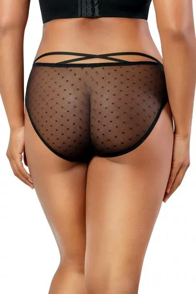 Mia Hipster Panty - Black -
