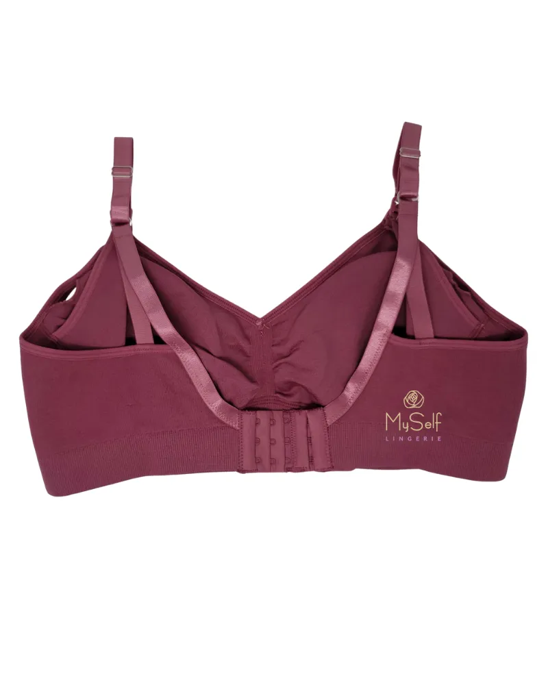 My Necessity Rose Wire Free Nursing Bra (A-DDD Cups)