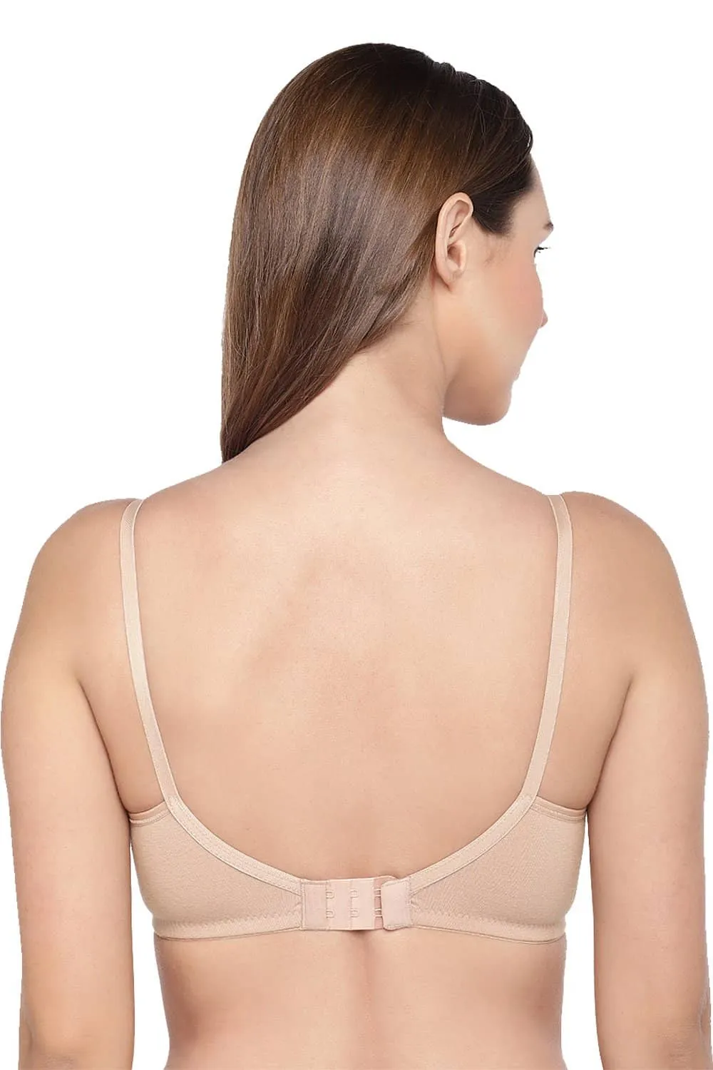 Organic Cotton Antimicrobial Seamless Triangular Bra with Supportive Stitch (Pack of 3)-ISB099-_M.White_M.White_Skin-