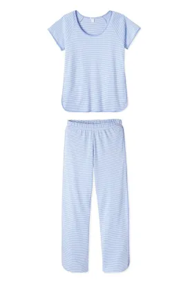 Pima Short-Long Set in Hydrangea