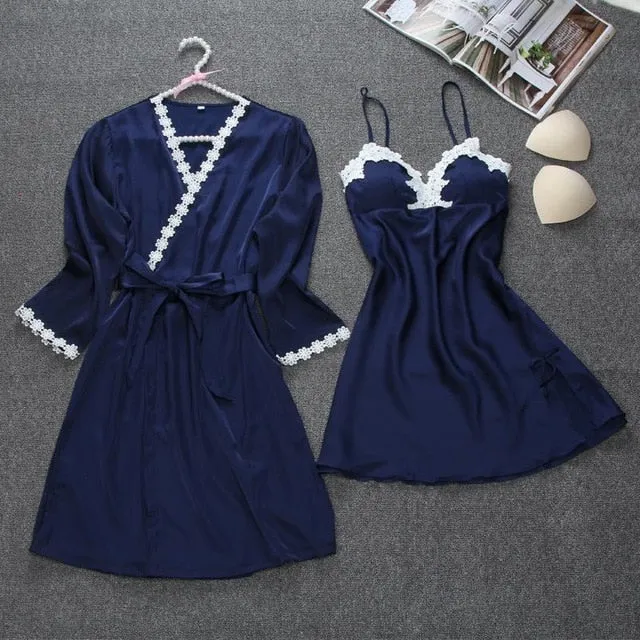 Sexy Red Women Mini Robe Nightwear Nightdress Nighty Nightgown Suspender Skirt Sleepwear Rayon Sleeveless For Female M-XXL