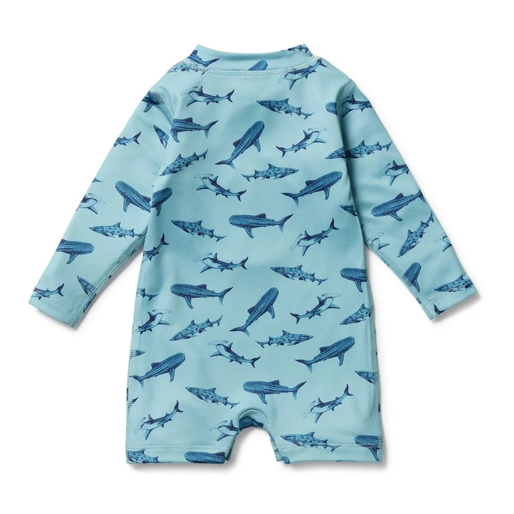Sharky One Piece Boyleg Swimsuit
