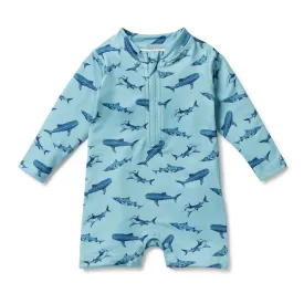 Sharky One Piece Boyleg Swimsuit