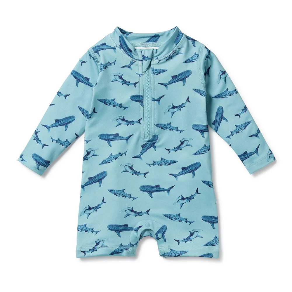 Sharky One Piece Boyleg Swimsuit