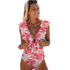 SPORLIKE -  One Piece Swimsuit