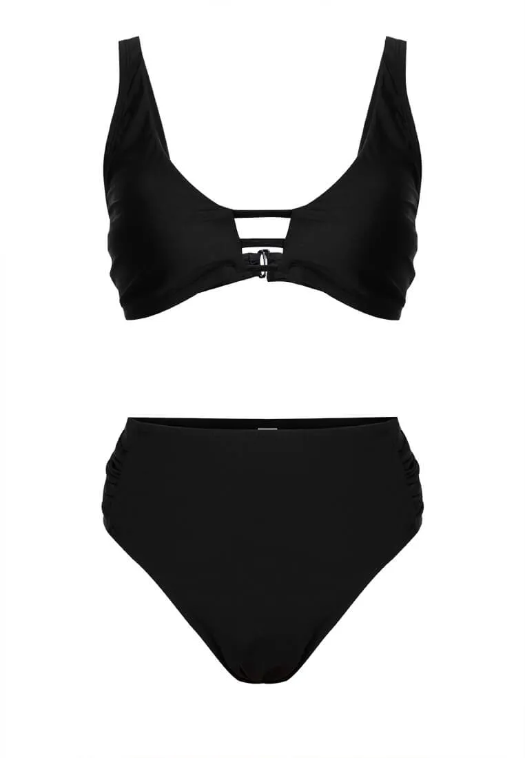 Strappy Cutout Front Bikini #162