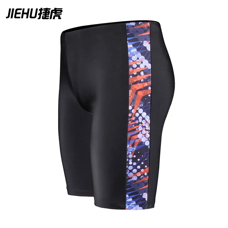 Swimming Trunks Men's Swimming Trunks Boxer Shorts Anti-Embarrassment Plus Size Boys Quick Dry Training Swimming Equipment Men Swimsuit