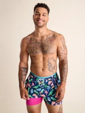 The Holidoozies 4" (Classic Lined Swim Trunk)