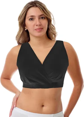 Underworks USA Arthritis Bra with Hook and Loop Closure - Sleep Leisure Breastfeeding Bra 3177